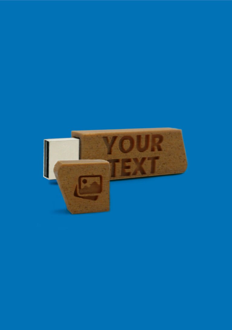 Clé USB 3D personnalisée unique avec un texte et une image